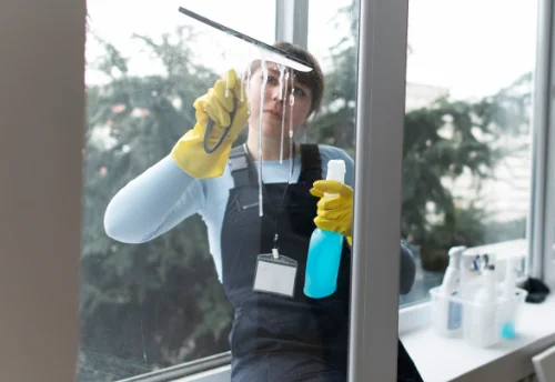 Nettoyage de vitres intérieures et extérieures à Saint-Paul-Cap-de-Joux